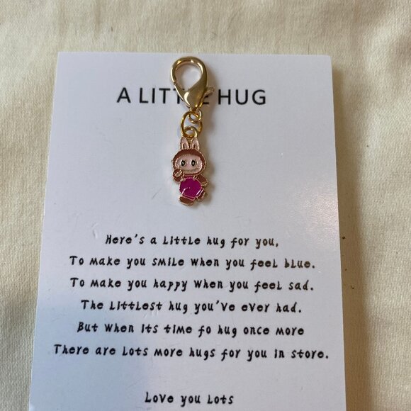 Labubu Little Hug Note & Zipper Pulls X 5 😍 - Picture 10 of 11